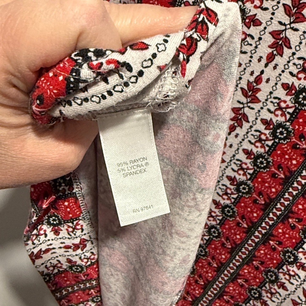 J Jill Wearever Collection Short Sleeve Top - Picture 6 of 6